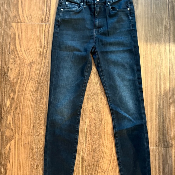 Fidelity Gwen High Rise Skinny Jeans, size 24, dark blue. - Picture 2 of 8